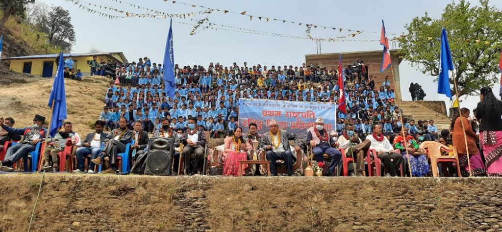 मदाने गाउँपालिकाद्वारा प्रथम राष्ट्रपति रनिङ शिल्ड प्रतियोगिता सन्चालन