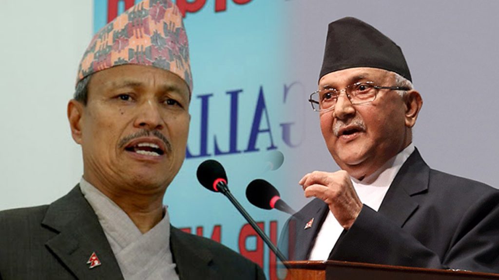 केपि ओलीले रावललाई फकाएपछि एमालेमा नयाँ माहोल