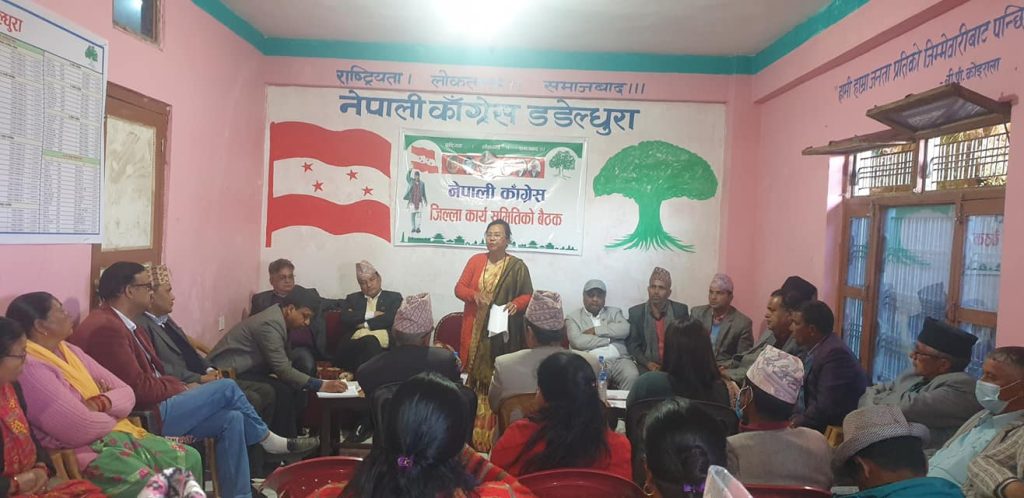 ७७ वटै जिल्ला पुगे कांग्रेसका केन्द्रीय नेता !