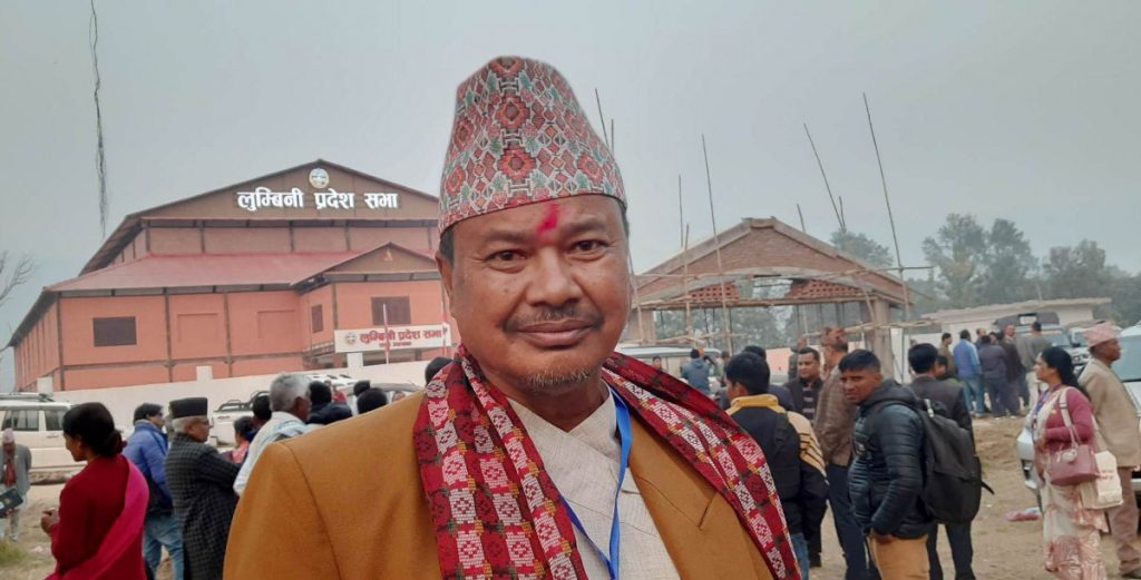 को बन्यो कांग्रेस लुम्बिनी प्रदेश संसदीय दलको नेता ?