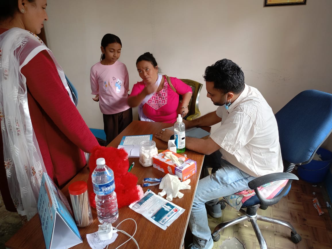 लुम्बिनी वामी हस्पिटल प्रा. लि..को आयोजनामा एक दिने स्वास्थ्य शिविर सम्पन्न, १३९ बिरामिले सेवा लिए