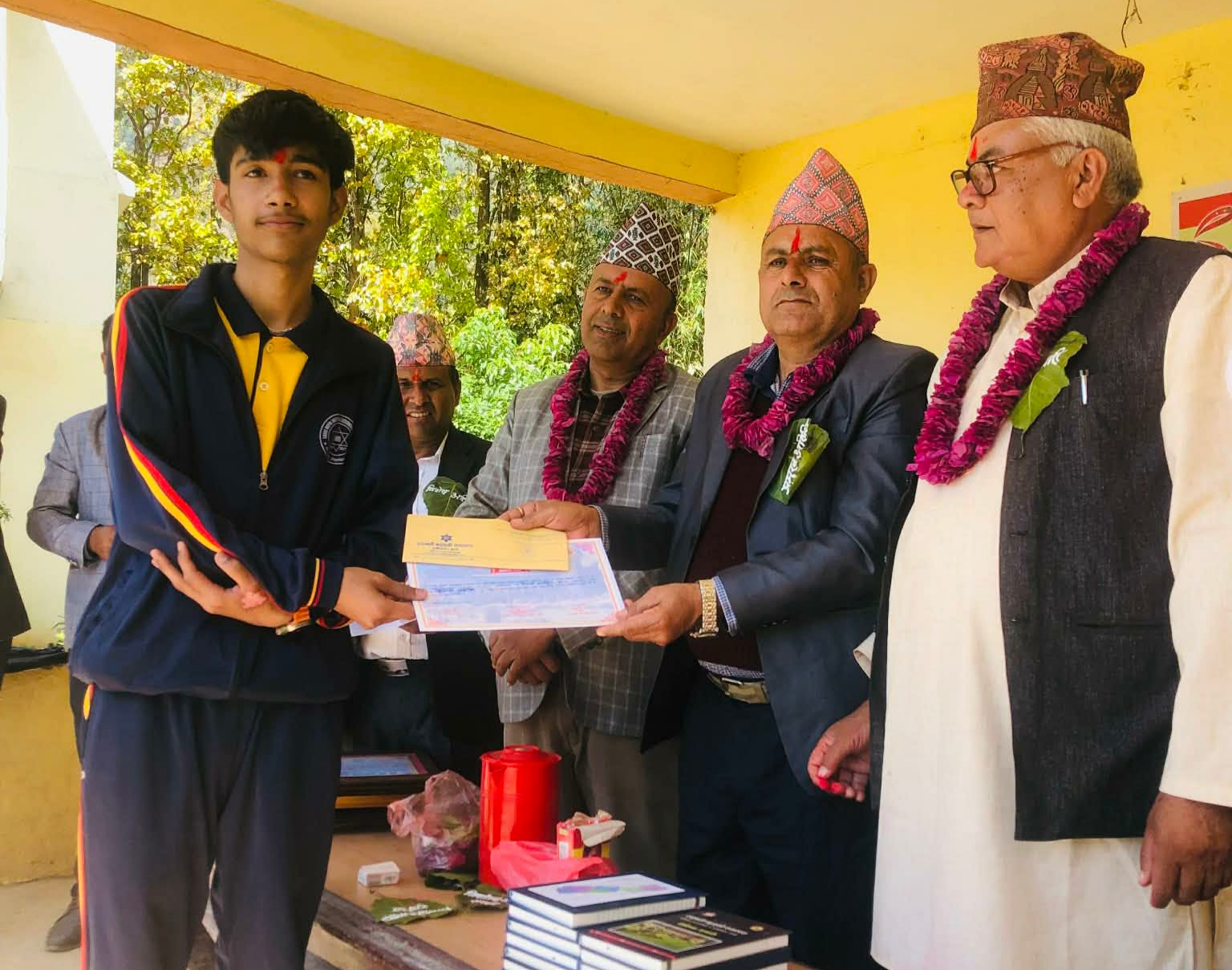 रुद्रावती बहुमुखी क्याम्पसमा सम्पन्न वक्तृत्वकला प्रतियोगितामा हिमाल अर्याल प्रथम।