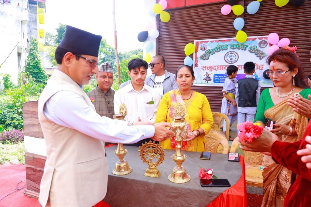 गुल्मीको मुसिकोटमा मुसिकोट कला केन्द्रको उद्घाटन